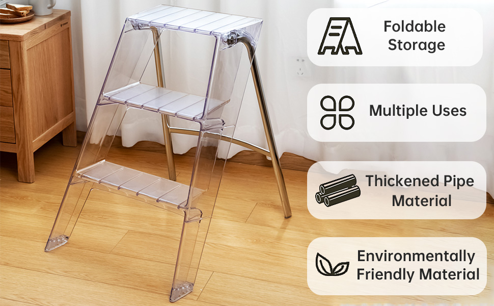step ladder chair stool