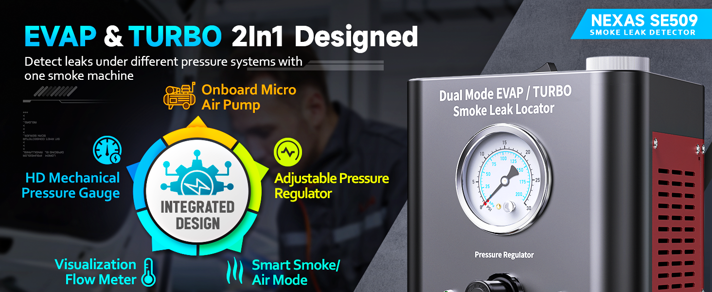 SE509 smoke machine automotive
