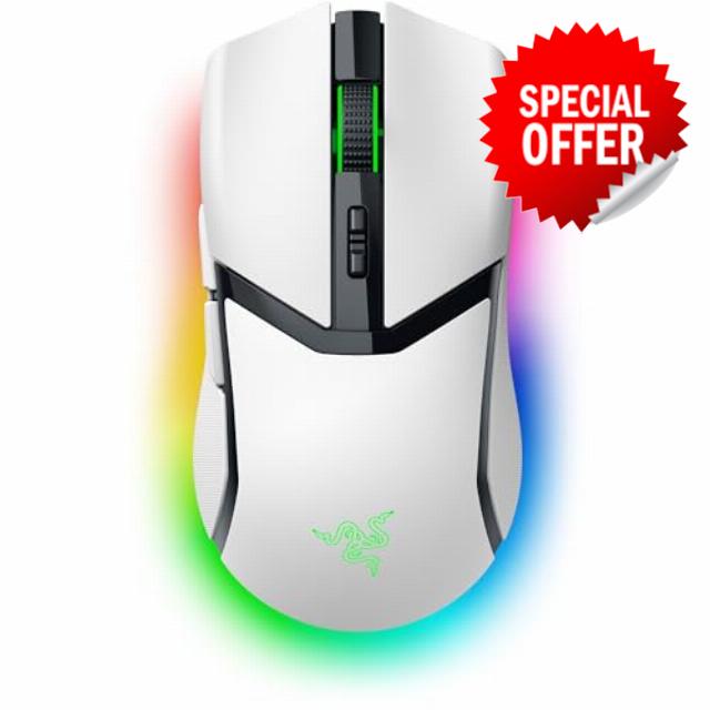Razer Cobra Pro Wireless Gaming Mouse: 10 Customizable Controls - Chroma RGB Lighting - 30K Optical Sensor - Gen-3 Optical Switches - 2.4GHz