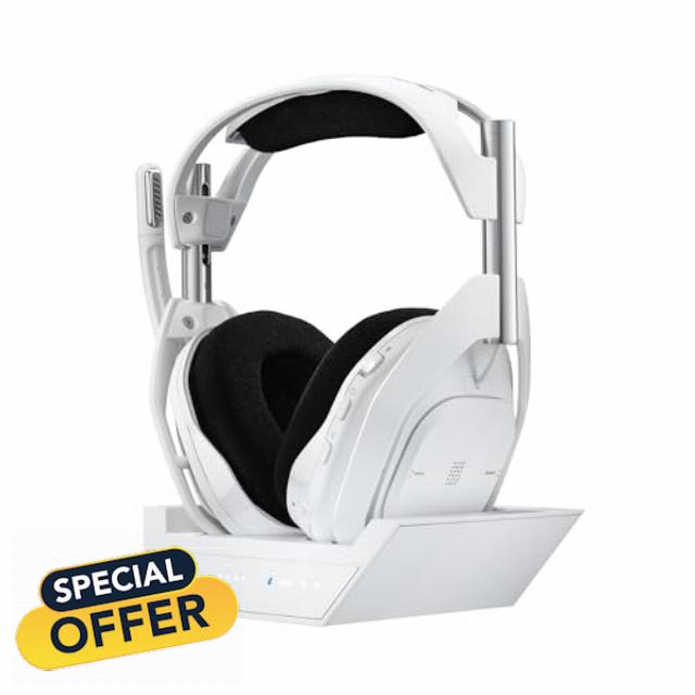 Logitech G Astro A50 X Omni-Platform Wireless Gaming Headset + Base Station for PS5
