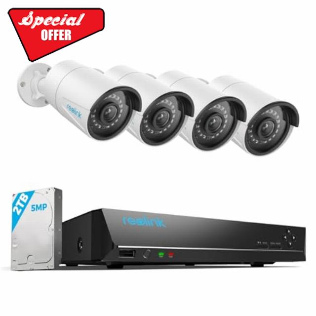 REOLINK 8CH 5MP Security Camera System
