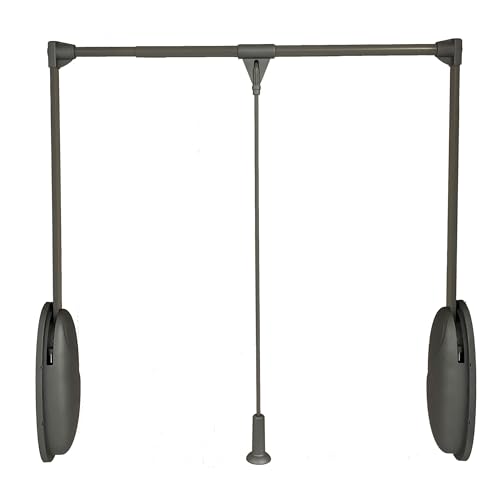 HANKEY Closet Pull Down Rods with Width 27.6-41.3in