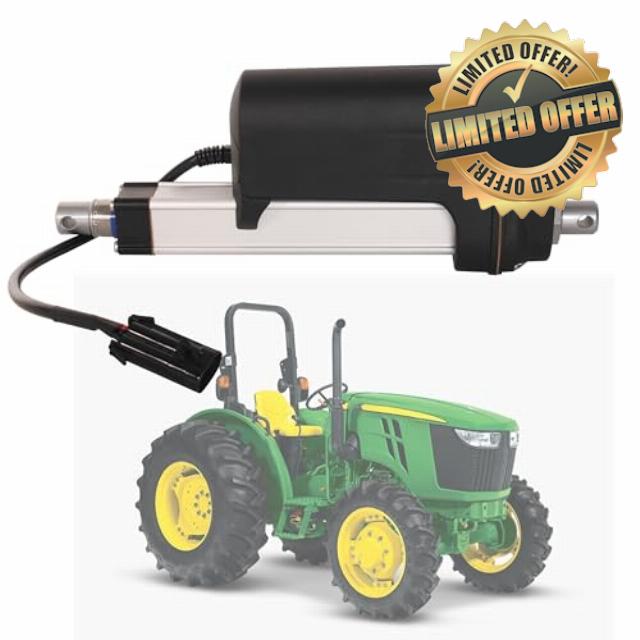 Quick Tach Actuator Compatible with John Deere 318D 320D 323D 319D 329D 328E 204K 204L 244J 244K 244L 304J Replaces OE # AT494284