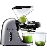 Masticating Slow Juicers, 3-inch Wide Feeding Chute Cold Press Juicer, Celery Juicer, Juicer Mach...