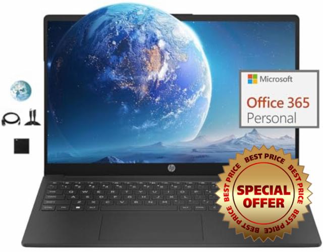 HP Flagship 15.6 HD Student Laptop Computer