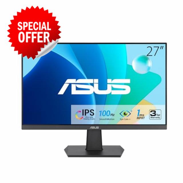 ASUS 27 Inch Monitor - 1080P