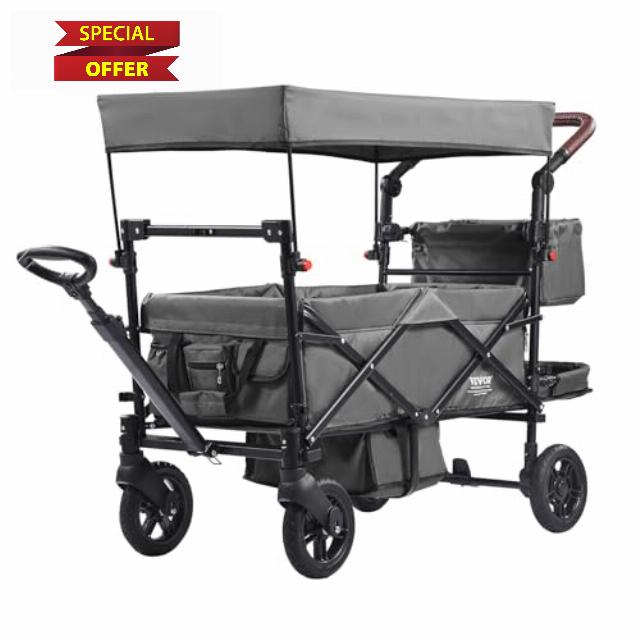 VEVOR Wagon Stroller for 2 Kids