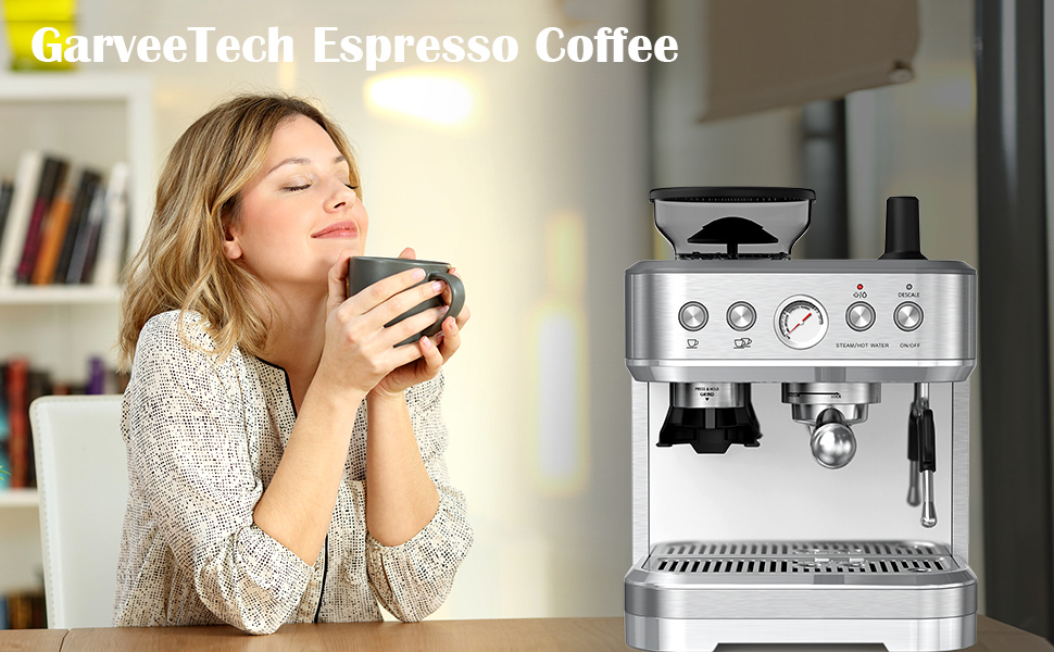 Semi-Automatic expresso coffee machine coffee espresso make cappuccino latte machine