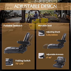 Universal Forklift Seat