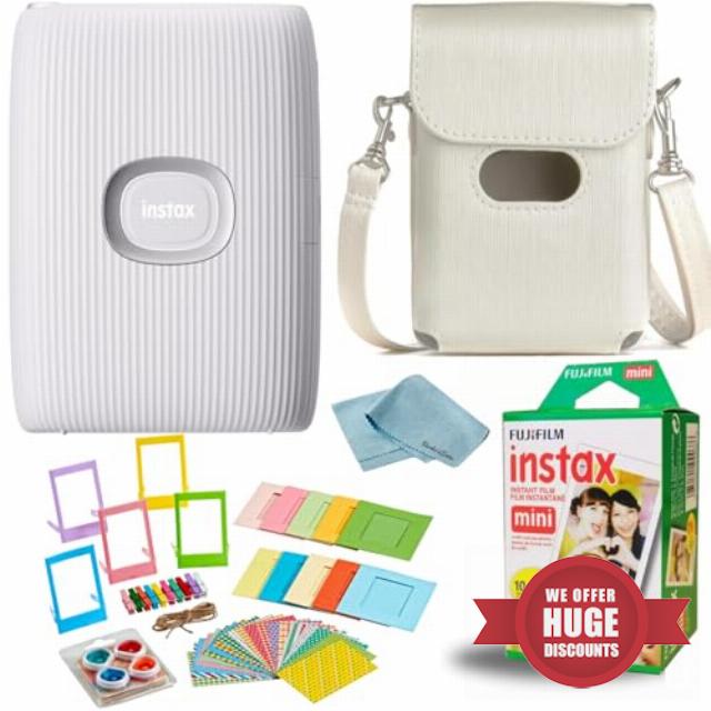 Fujifilm Instax Mini Link 2 Smartphone Printer - Includes 20 Fuji Instax Mini Film Sheets