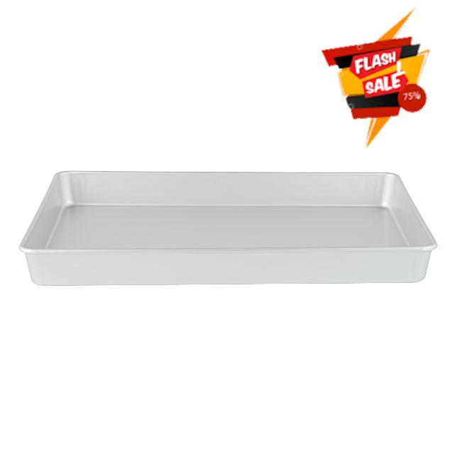 Restaurantware-Met Lux 18 x 12 x 2 Inch Straight-Sided Baking Tins