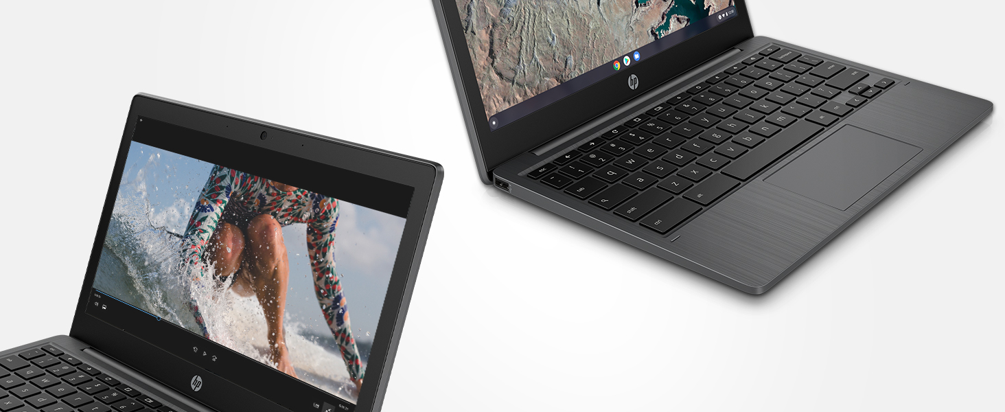 Hewlett-packard hp-laptop chrome-book computer 11-inch wire-less touch-screen computadora portable
