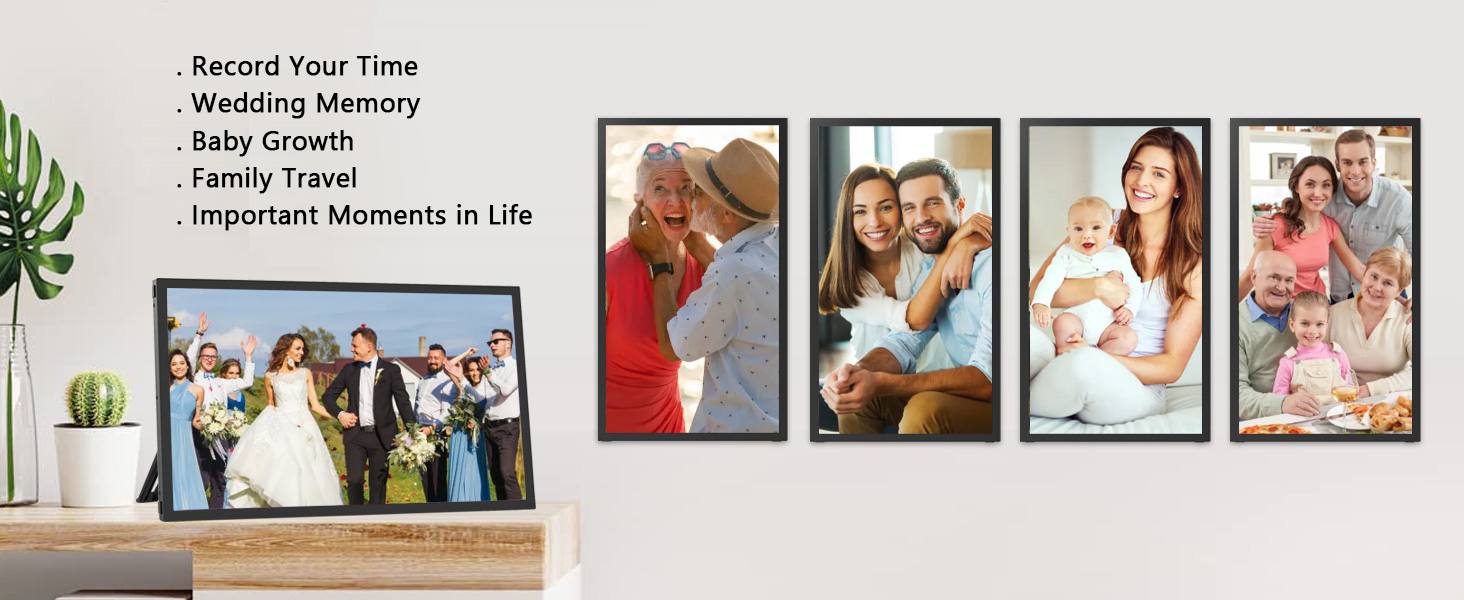 64GB 21.5inch FRAMEO Digital Photo Frame Digital Picture Frame