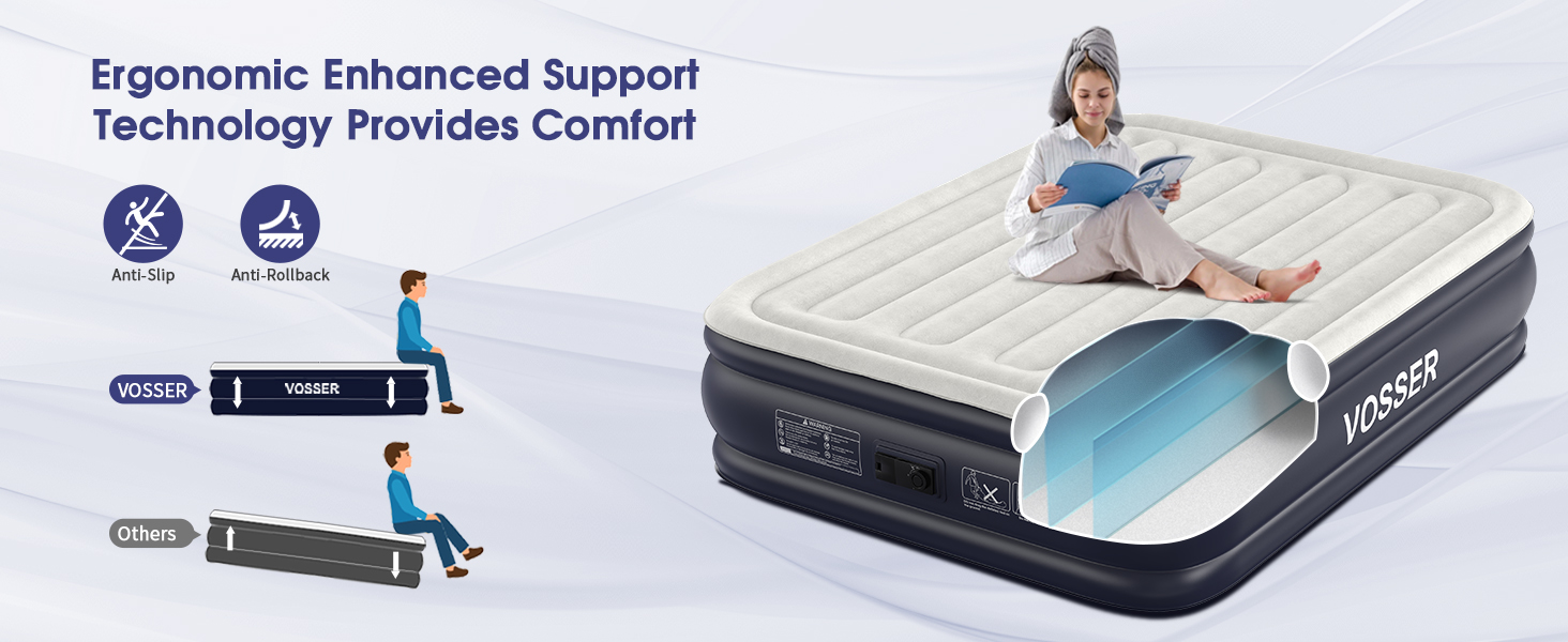 air mattress queen air mattress with built in pump inflatable mattress blow up mattress queen