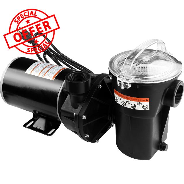 W3SP1580X15 Pool Pump for Hayward PowerFlo LX 1.5 HP Single speed motor Above Ground Pool Pump