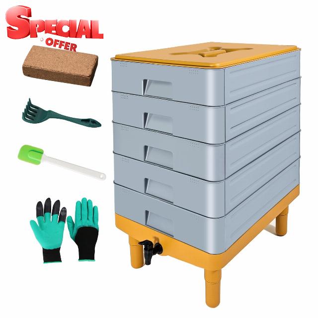 Basic Worm Farm Composting Bin