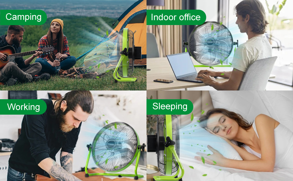 Solar Floor Fan A+7