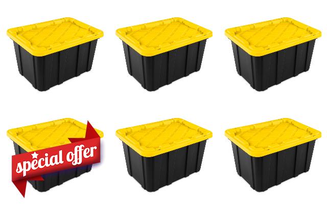 Sterilite 27 Gal Industrial Tote