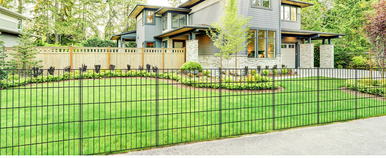Flat Style Garden Fence 36×36×6panels-02