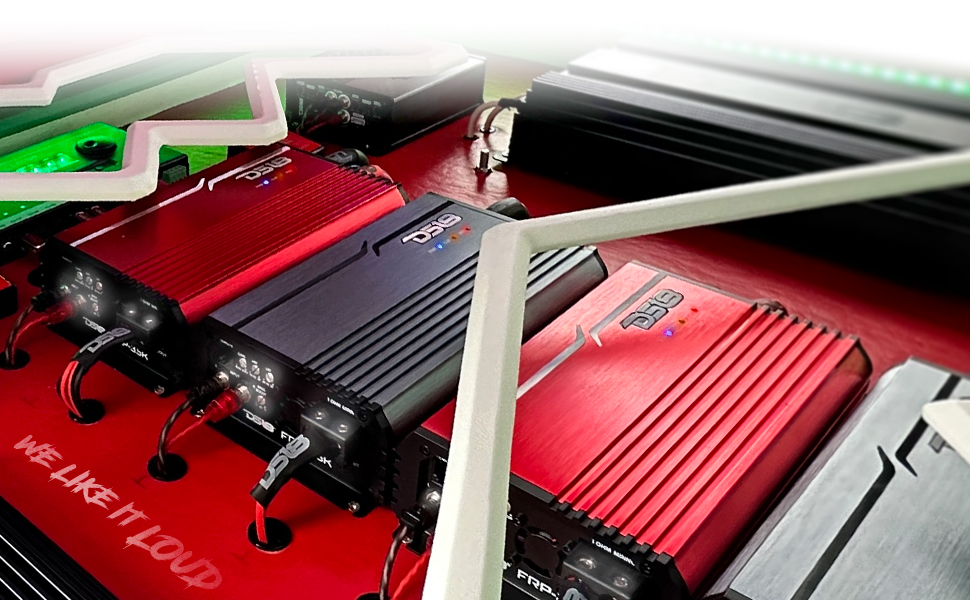 Full-Range Class D 1-Channel Amplifier 3,500 Watts RMS @ 1-Ohm, Monoblock Amplifier, ds18 amplifier