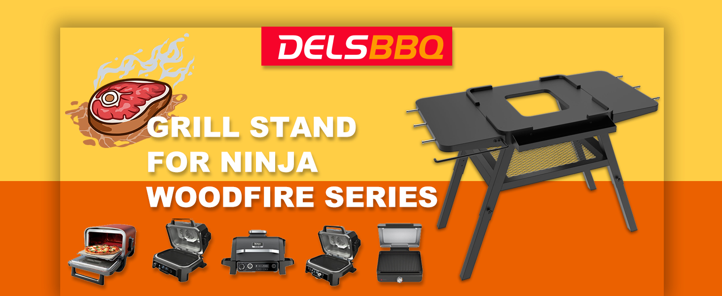 Grill Cart Stand for Ninja