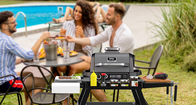 Grill Cart Stand for Ninja