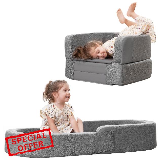 RONBEI Toddler Travel Bed Sofa Chair
