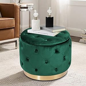 living room ottoman with storage