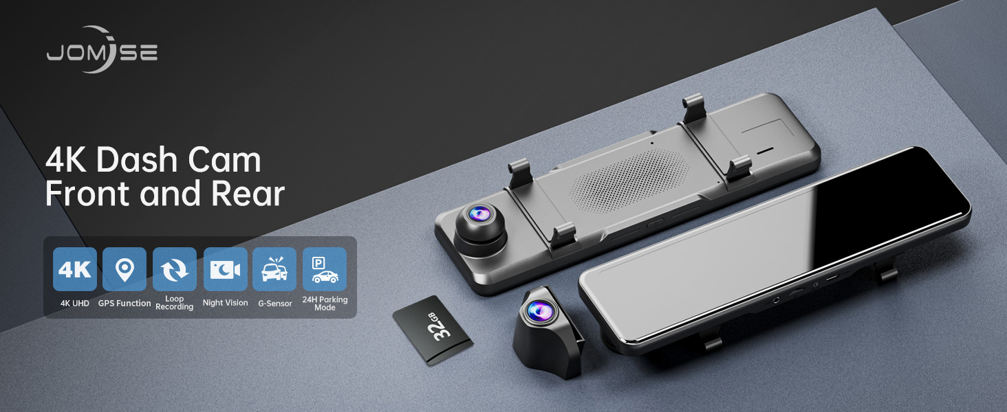 4k mirror dash cam
