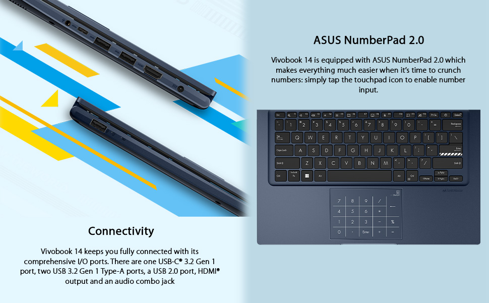 ASUS 2023 Vivobook 14 Laptop