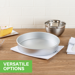 These aluminum baking tins are designed to be freezable and make storing your creations a breeze.