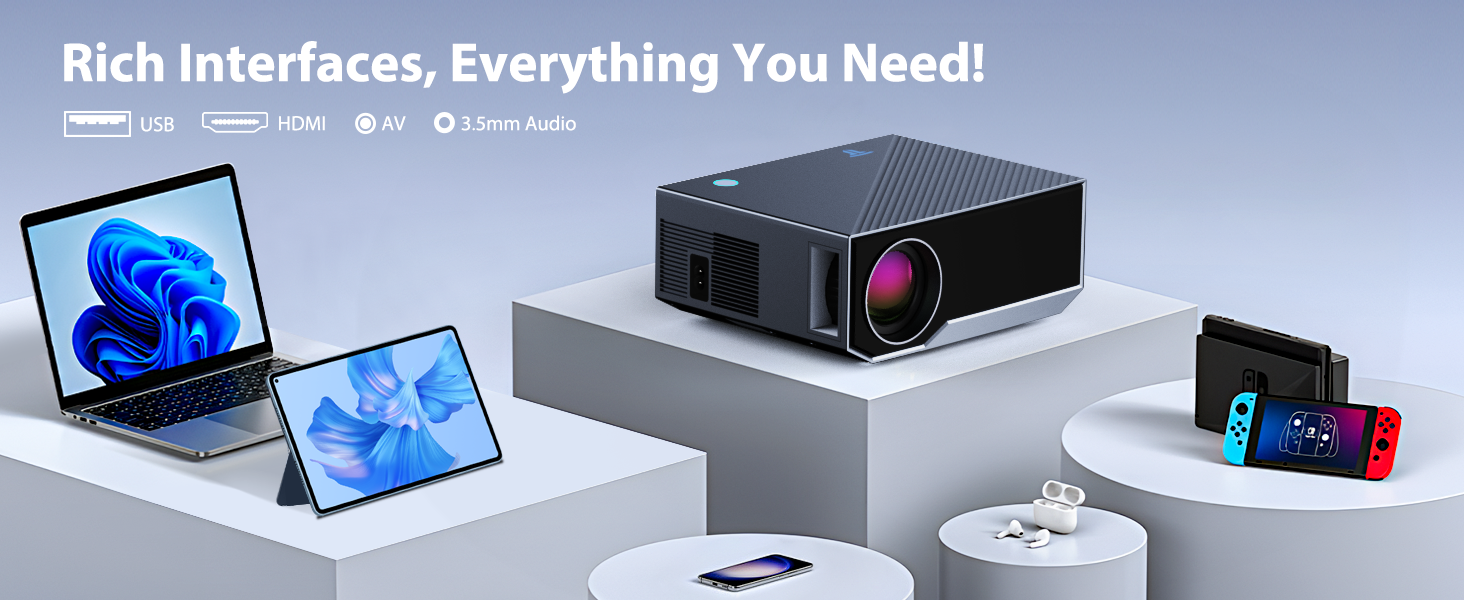 video projector with wifi and bluetooth projector 4k projector movie projector with bluetooth