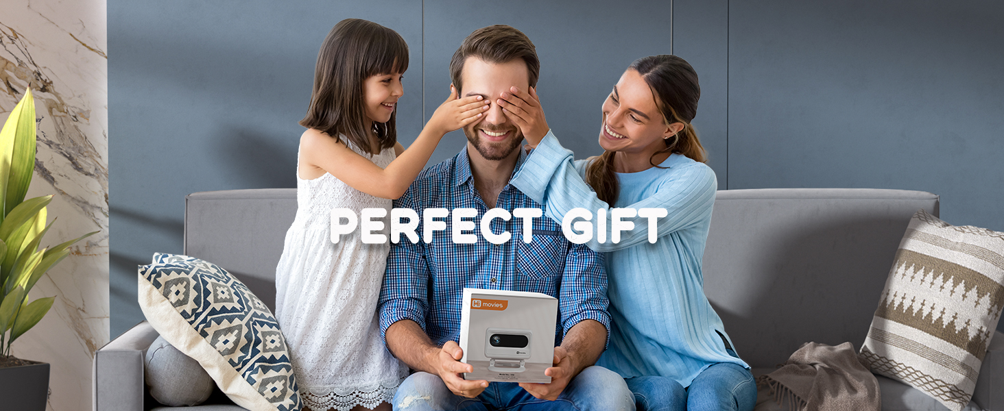 Mini Projector with WiFi and Bluetooth