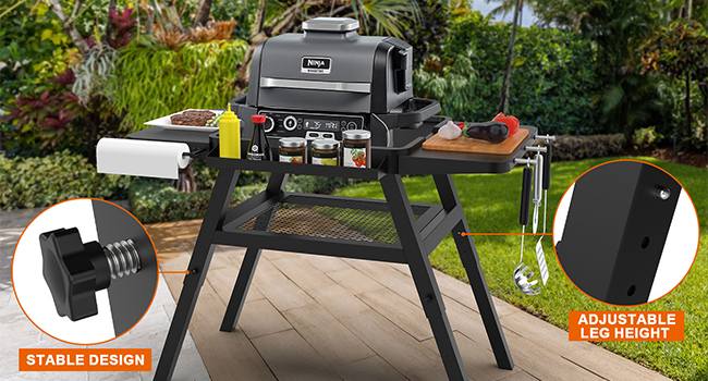Grill Cart Stand for Ninja