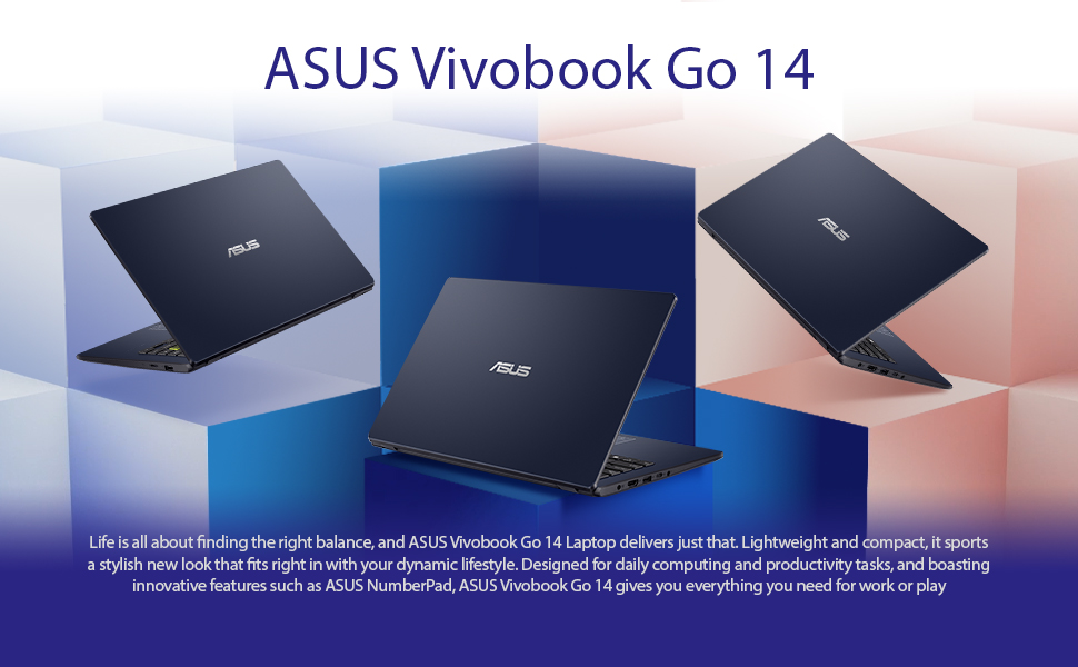 ASUS Vivobook Go 14 L410 Ultra Thin Laptop
