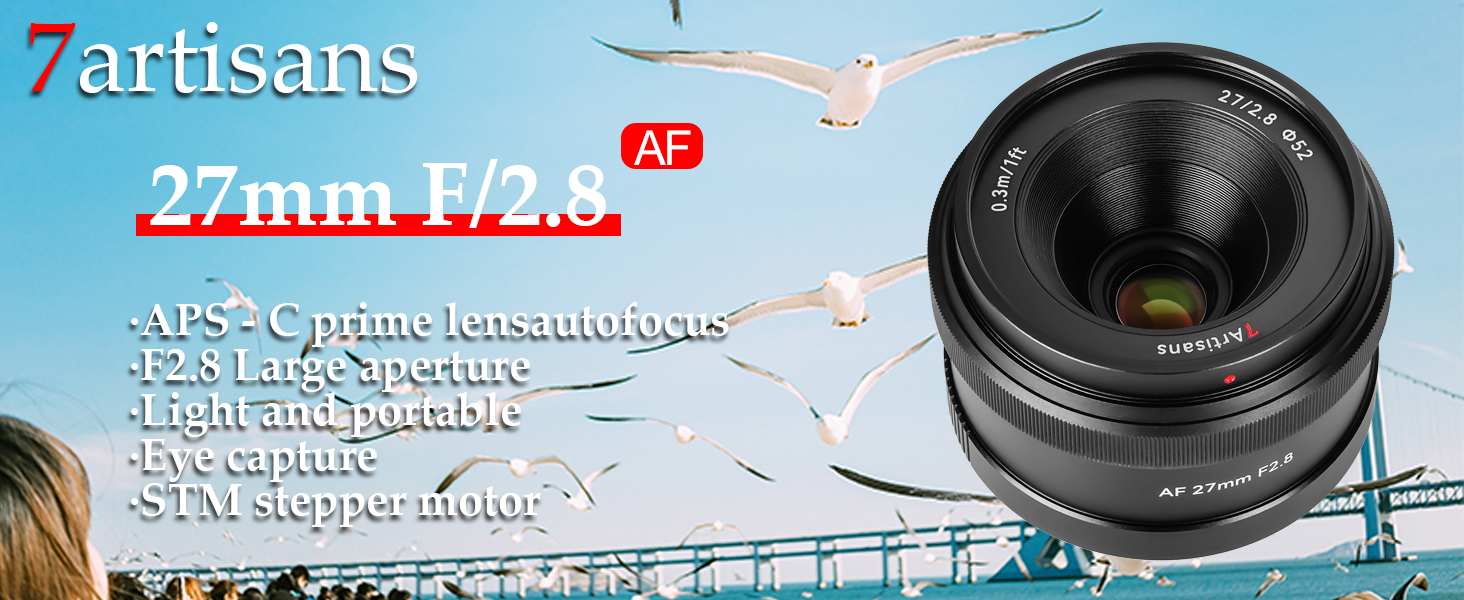 AF 27mm F2.8 A+1.1