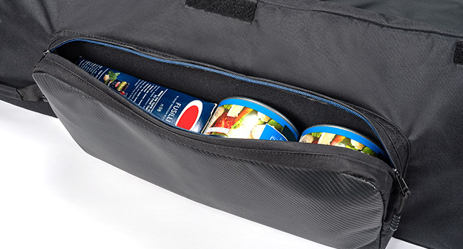 WITH HANDLE TO SLIDE IN AND OUT EASILY