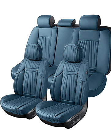 COMFDRIVE Car Seat Covers Full Set, Universal Faux Leather Seat Covers for Cars, Waterproof Autom...