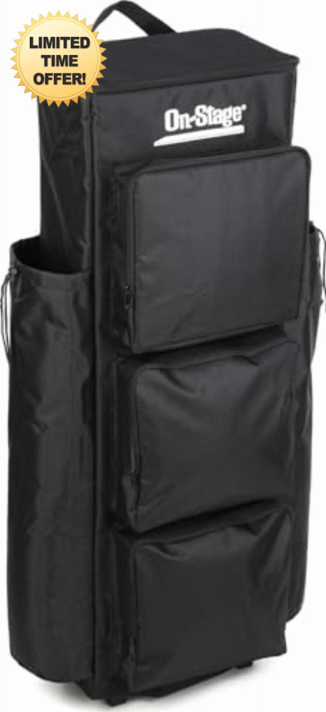 On-Stage GR9000 Gig Rider (Live-Sound Equipment Transporter on Wheels for Mic and Speaker Stands