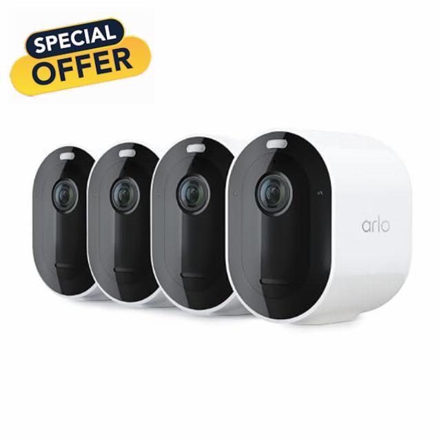 Arlo Pro 5S 2K Spotlight Camera - Wireless Home Security Camera with Spotlight