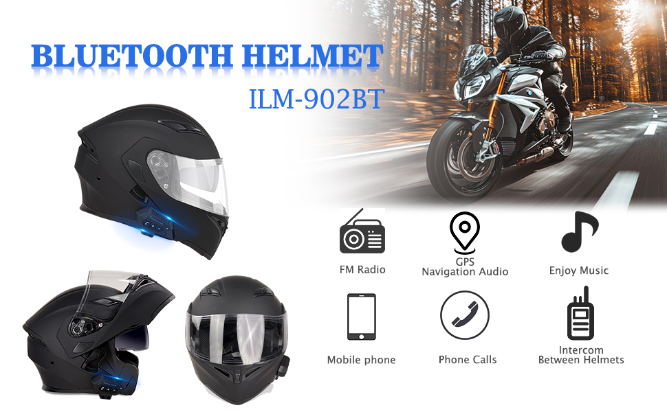 bluetooth helmet motorcycle