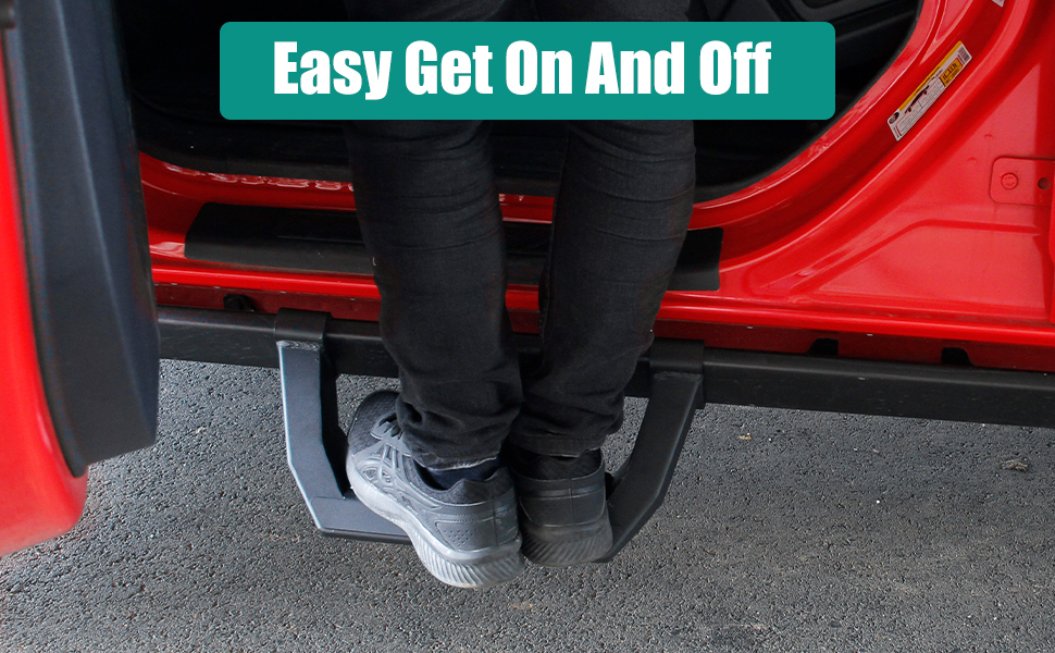Side Step Compatible with Bronco(黑)