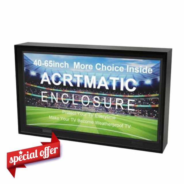 60-65 inch Weatherproof Outdoor TV Enclosure