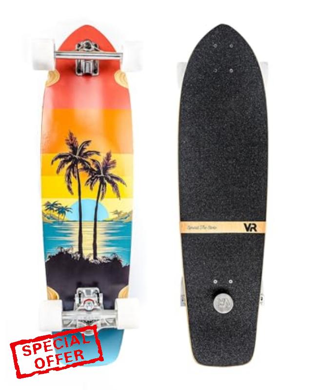 BrakeBoard - Longboard with Brake! || Easily Control Speed & Ride Hills. for Cruising