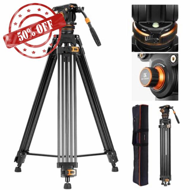 K&F Concept 75"/191cm Video Tripod