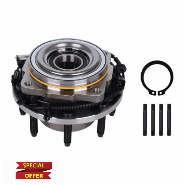 515183 Front 4WD Wheel Hub Bearing Assembly Fit for 2017-2019 Ford F-250 Super Duty