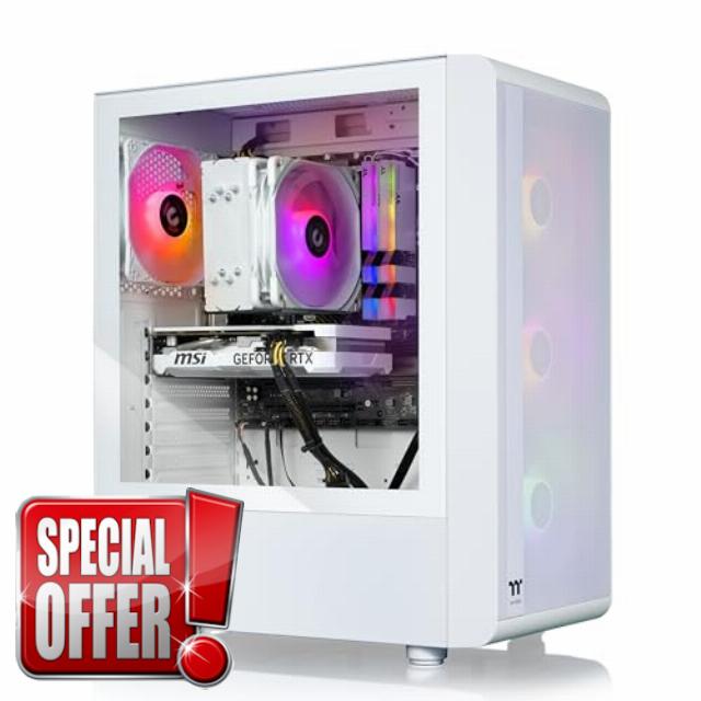 Thermaltake LCGS Quartz i460 R4 Gaming Desktop (Intel Core™ i5-13400F