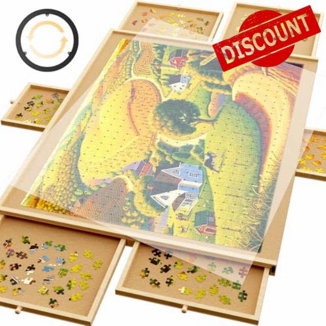 1500 Piece Puzzle Board