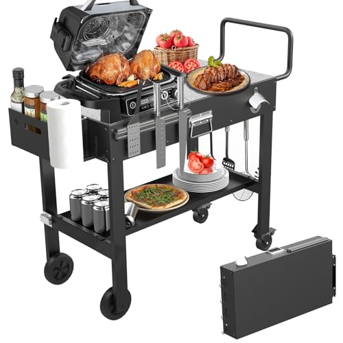 Folding Grill Cart for Blackstone Griddle