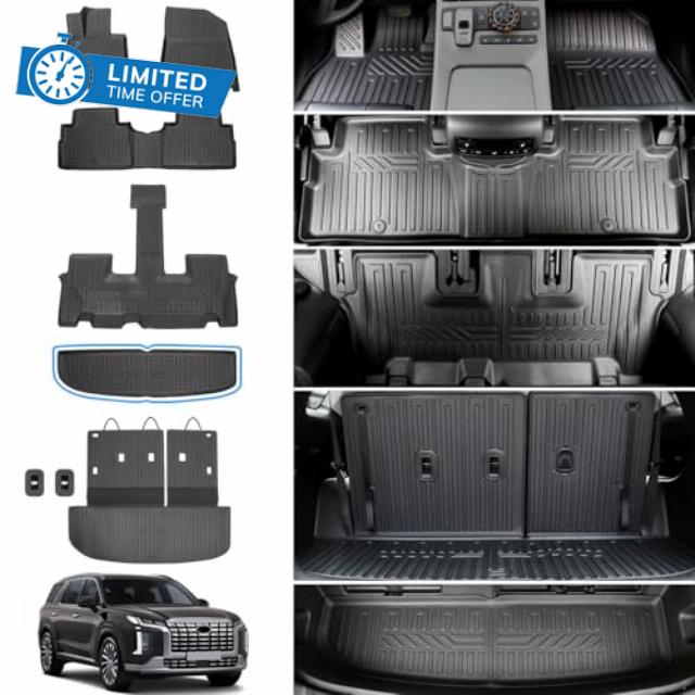 Floor Mats for 2020-2025 Hyundai Palisade
